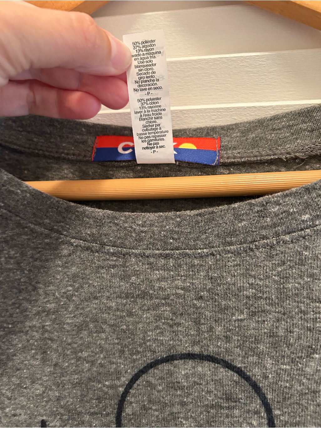 Culk Women's Heather Gray Graphic Boatneck Sweatshirt | Size Small - Made In Usa — image 7 of 8